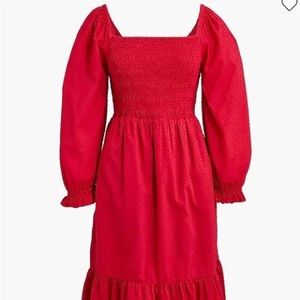 JCrew red dress